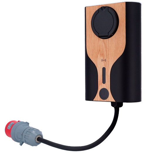 RD-NORA-22-C3-NCB22-EU komplet prijenosnog punjača + adapteri za utičnice   Snaga 22 kW / 32 A / trofazno 