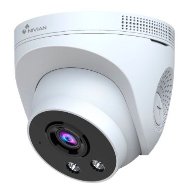 NV-DOM30-W6, Kupolasta kamera 3MP 2K, Kompatibilno s NIVIAN WIFI CCTV kompletima, Rezolucija 3 Mpx / H.265+