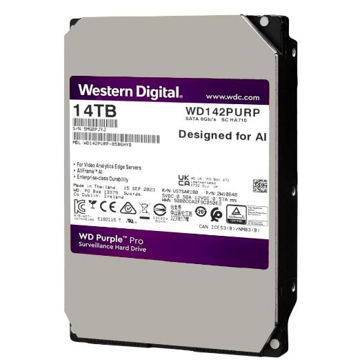 HD14TB, Western Digital tvrdi disk, Kapacitet 14 TB, SATA sučelje 6 GB/s