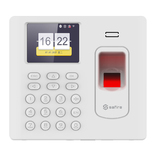 SF-AC3012KEMDW-IPW Time & Attendance control   Fingerprint, EM card and PIN 