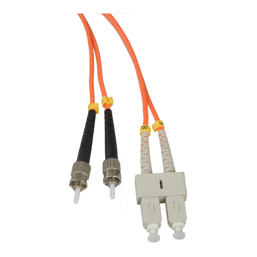 FB-SCST-DXMM-5 Fiber Cable   Duplex   Multimode   SC to ST connector   5 meters 