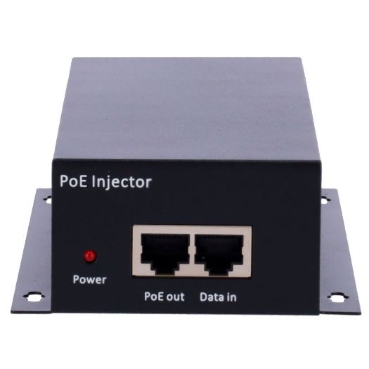 INJ-POE-10G-60W, Dvostruki PoE injektor, Unos RJ45 10/100/1000/10000 Mbps, Ukupna snaga 60 W