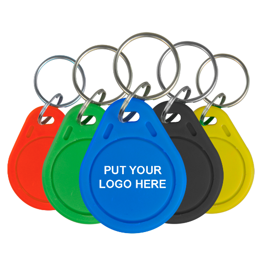 MF-TAG-C300 Customizable proximity TAG key fob   MF 13.56 passive MHz | 300 units 