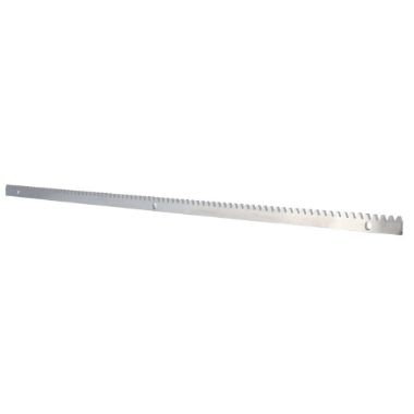 GATEOPENER-STEELRACK10, Zupčanik i letva za automatizaciju, Zupčanik za podešavanje koraka M4, Dimenzije: 1000 (Š) x 30 (V) x 10 (D) mm
