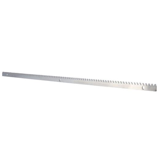 GATEOPENER-STEELRACK10, Zupčanik i letva za automatizaciju, Zupčanik za podešavanje koraka M4, Dimenzije: 1000 (Š) x 30 (V) x 10 (D) mm