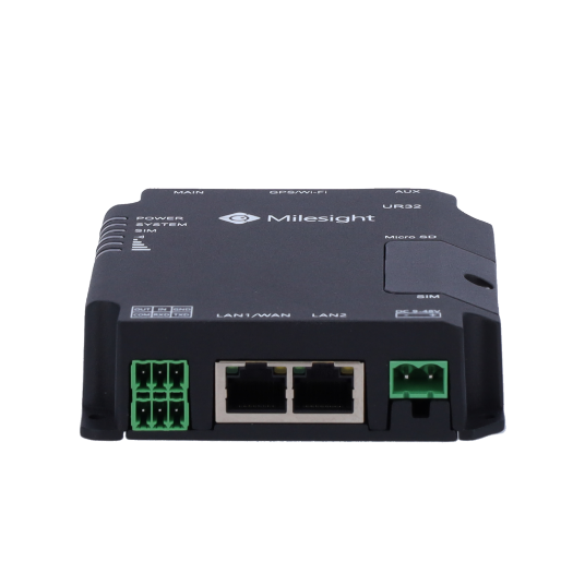 MS-UR32-L04EU-W-485 Milesight   Industrial 4G WiFi Router   2 Ethernet ports RJ45 10/100 