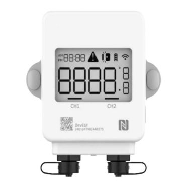 MS-TS302-868M, LoRaWAN dvostruki temperaturni senzor, Za očitavanje temperature potrebna je vanjska sonda