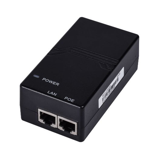 RG-E-120GE, Ruijie, PoE injektor IEEE802.3af, Portovi RJ45 10/100/1000 Mbps