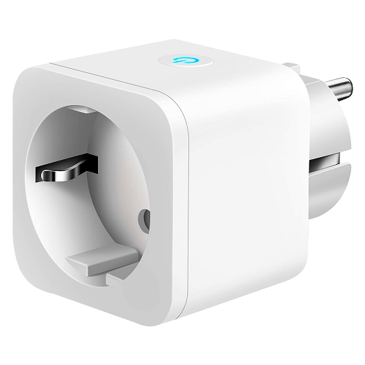 NVS-SOCKETF-W2 Smart plug   WiFi 2.4 GHz   Maximum load 16A   Consumption statistics 