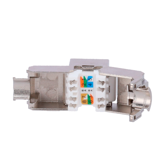 KS6A-FTP-TL180 FTP cable connector   Output connector RJ45   Compatible FTP category 6A 