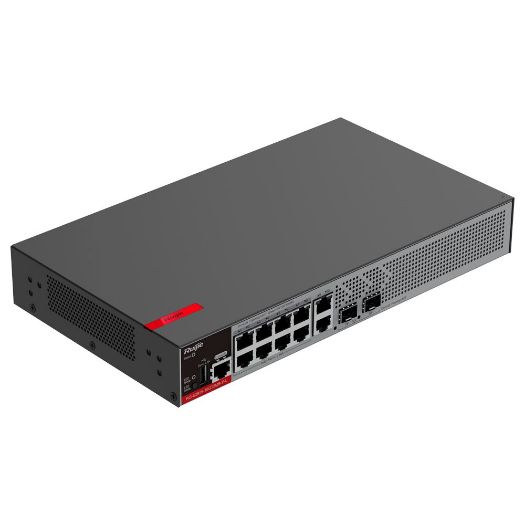 RG-S2915-10GT2MS-P-L, Ruijie prekidač PoE Upravljiv u oblaku L2+, 8 portova RJ45 GE + 2 SFP 2,5-gigabitni portovi