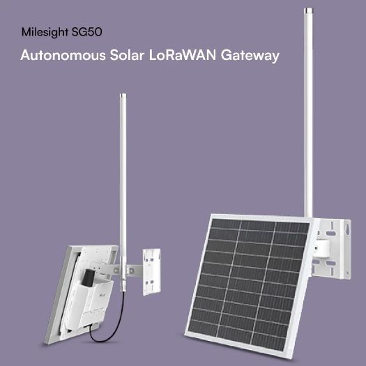 MS-SG50-L08GL-868M-45W, LoRaWAN pristupnik, Niska potrošnja energije za napajanje solarnih panela