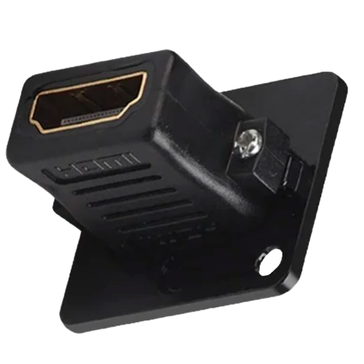 HDMI-PLUG-D-FF Connector   Male HDMI cable to male HDMI cable   Two HDMI female connectors 