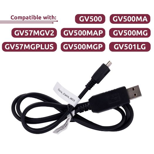 QL-DATA-CABLE-MC5, USB na UART podatkovni kabel, Kompatibilno s GV500/GV500MA/GV500MAP/GV500MG...