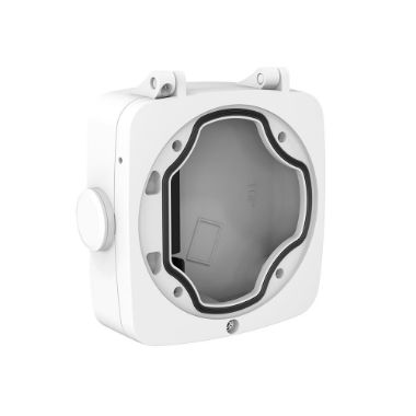 MS-A62, Razvodna kutija za bullet kamere, Bijela boja, Izrađeno od plastike, Omogućuje vam lociranje unutarnjeg koraka ožičenja unutra