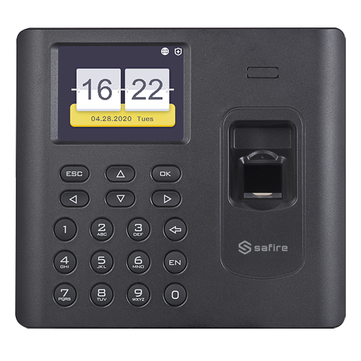 SF-AC3012KMFD-IPW Time & Attendance control   Fingerprints, MF card and PIN 