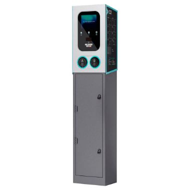 RD-GEMINI-POLE, Punjač za električne automobile, Kompatibilno s BLIZANCIMA, Uključene zaštite