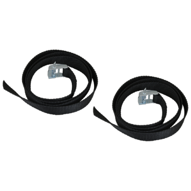 RACK-STRAPS Straps for recorder mounting    Black colour