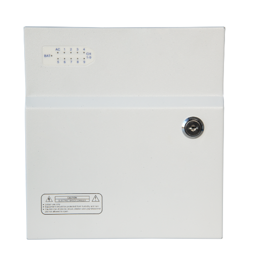 PD120W-9-12V-UPS Power supply distribution box   1 AC input 110 V ~ 220 V 