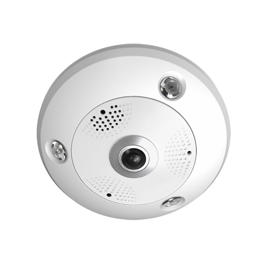 IPC6001-PAWO1 Panoramic 360o IP Camera   1/1.18 Progressive Scan CMOS   5 simultaneous viewing formats 