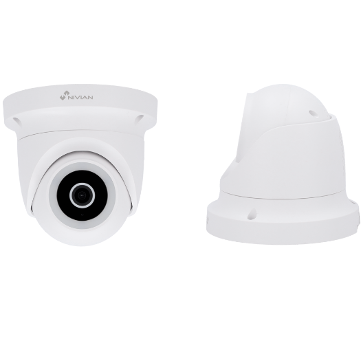 NVS-IPC-0H4D-L Nivian Smart Dome Camera 2K 3MP   Wifi 2.4 GHz | Outdoor IP65 