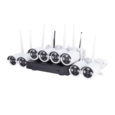 NV-KIT830W-8CAM, Nivian WiFi CCTV komplet, NVR 10 kanala, 8 Pre, registrirane 3 Mpx kamere