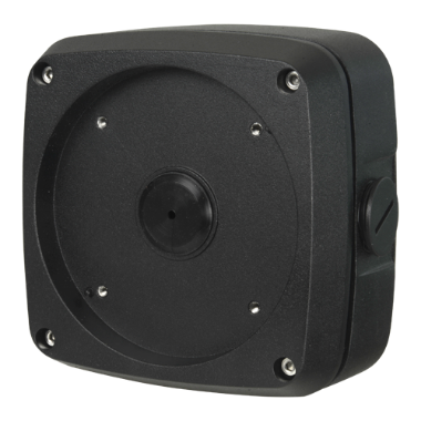 PFA124-B Junction box   For bullet and dome cameras   Suitable for outdoor use 