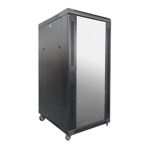 RACK-27U-8D Rack floor cabinet   Up to 27U rack of 19"(600*800)   Up to 800 kg load 