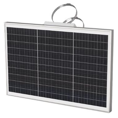 MS-S45, Milesight, Solarni panel od 45W, Potpora za sidrište jarbola, IP67