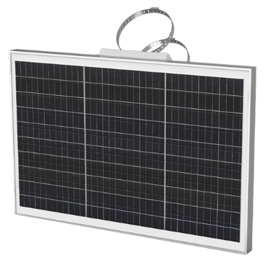 MS-S45 Milesight   Solar panel of 45W   Support for mast anchorage   IP67 