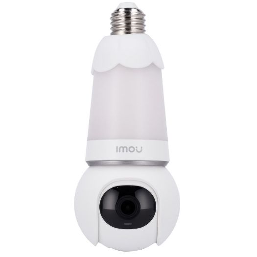 IPC-S6DP-3M0WEB-E27-IMOU, Motorizirana kamera sa žaruljom Bulb Cam 3MP, WiFi 2.4 GHz / bijelo LED svjetlo E27