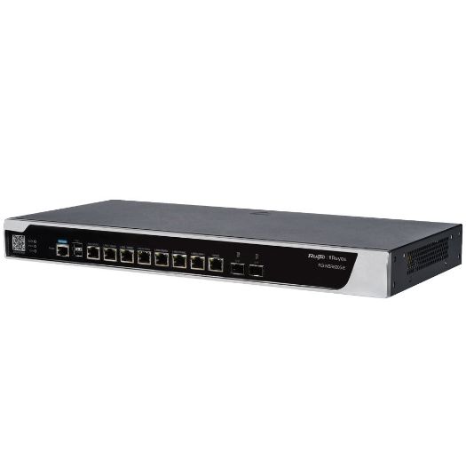 RG-NBR6205-E, Ruijie Router Cloud, 8 gigabitnih portova + 2 gigabitna SFP porta