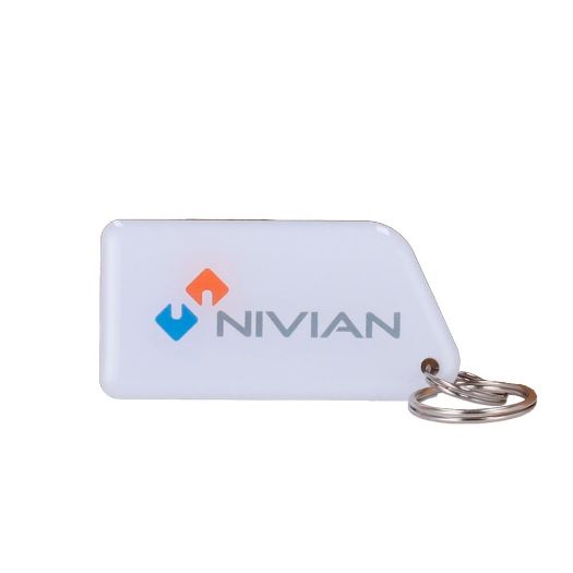 NV-TAG-DUAL, Privjesak za ključeve s oznakom blizine, Identifikacija putem radija, frekvencija, EM i MF pasivno | Sjajna epoksidna smola