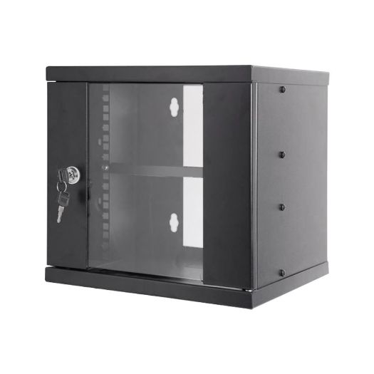 RACK-6U-10INCH, Zidni ormarić za police, Do 6U rack od 10", Do 15 kg opterećenja