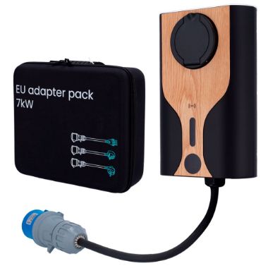 RD-NORA-7-C1-NCB7-EU, Prijenosni komplet punjača + adapteri za utikače, Moć 7, 4kW / 32A / Pojedinačno