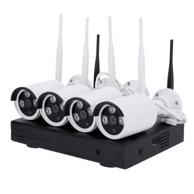 NV-KIT830W-4CAM, Nivian WiFi CCTV komplet, NVR 10 kanala, 4 Pre, registrirane 3 Mpx kamere