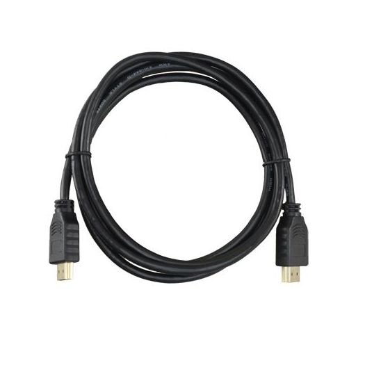 HDMI1-2, HDMI kabel, HDMI tip A muški konektori, Velika brzina, 1,8 m, Crna boja