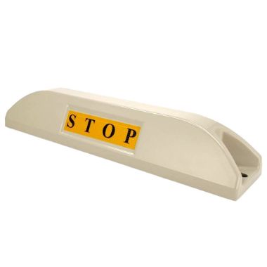 PB-PARK-STOPPER, Parkirni tampon za vozila, Reflektirajuće trake, Dimenzije: 550 (Š) x 95 (V) x 120 (D) mm