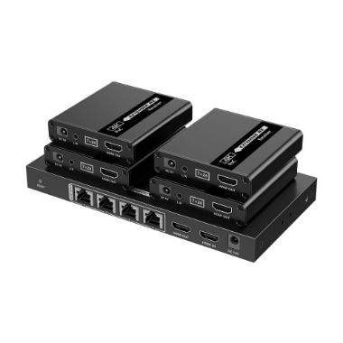 HDMI-SPL-1x4-4K30-CAT6, HDMI razdjelnik signala, produživač, Domet 40 m, 4K rezolucija