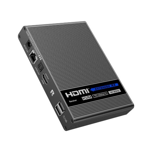 HDMI-EXT-4K-KVM, KVM produživač HDMI signala, Domet 70 m, 4K rezolucija, Omogućuje 1 vezu: 1