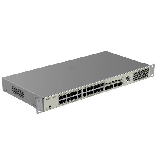 RG-NBS3100-24GT4SFP-P-V2, Reyee prekidač PoE Oblak Sloj oblaka 2+, 24 gigabitnih+ PoE portova 4 gigabitna SFP porta