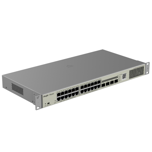 RG-NBS3100-24GT4SFP-P-V2 Reyee Switch PoE Cloud Cloud Layer 2   24 Gigabit+ PoE ports 4 Gigabit SFP 