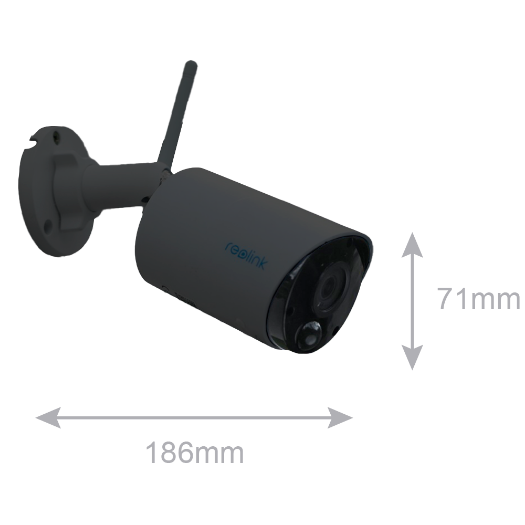 RL-ARGUS-B320-B Reolink Battery Powered WiFi Camera   3MP (2304 x 1296) 