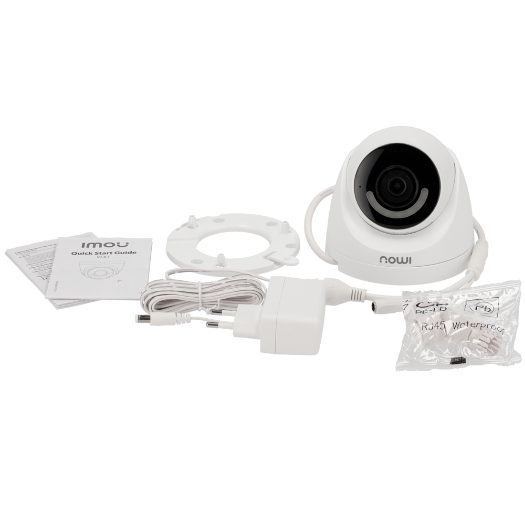 IPC-T26EP-0280B-IMOU Imou Wifi Camera 2 Megapixel   Turret format / Deterrent LED light 