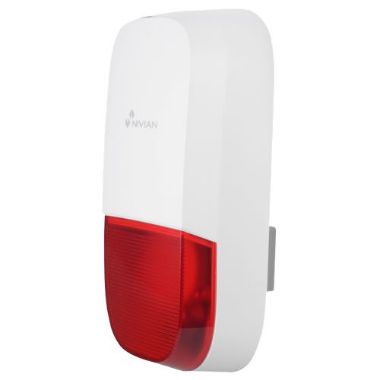 NVS-S7B, Nivian Smart, Vanjska sirena, Napajanje 12VDC/1A, Upozorenje bljeskanjem / Sirena 95dB