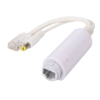 POE-SPLIT-15W-OUT, PoE razdjelnik, Za IP kamere bez PoE, Ulaz RJ45 (PoE) / Izlaz RJ45 i priključak