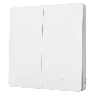 NVS-BATBUTTON-2-R Wireless battery operated push button with 2 buttons 