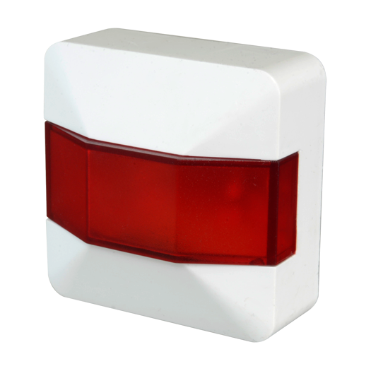 SC01-LED Maxfire   Red LED action signal light   Specially for fire   White ABS plastic 