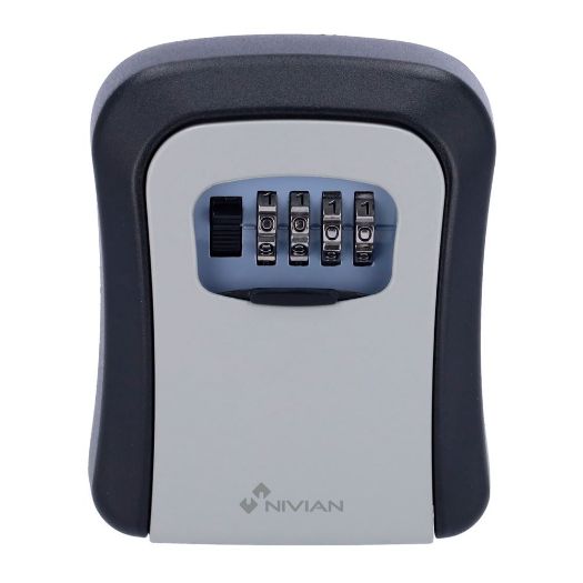 NV-KEYS-SAFEBOX, Sigurnosna kutija za ključeve, Otvaranje kodom od 4 znamenke, Zid