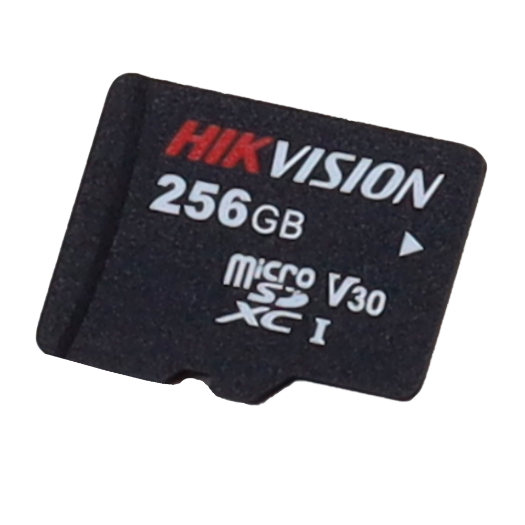 HS-TF-P1STD/256G Hikvision Memory Card   3D TLC NAND technology   Capacity 256 GB 